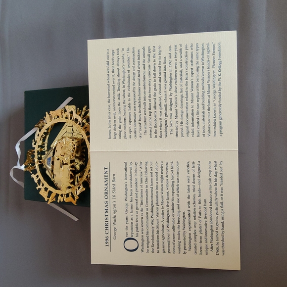 Mount Vernon 1996 ornament - Picture 5 of 6